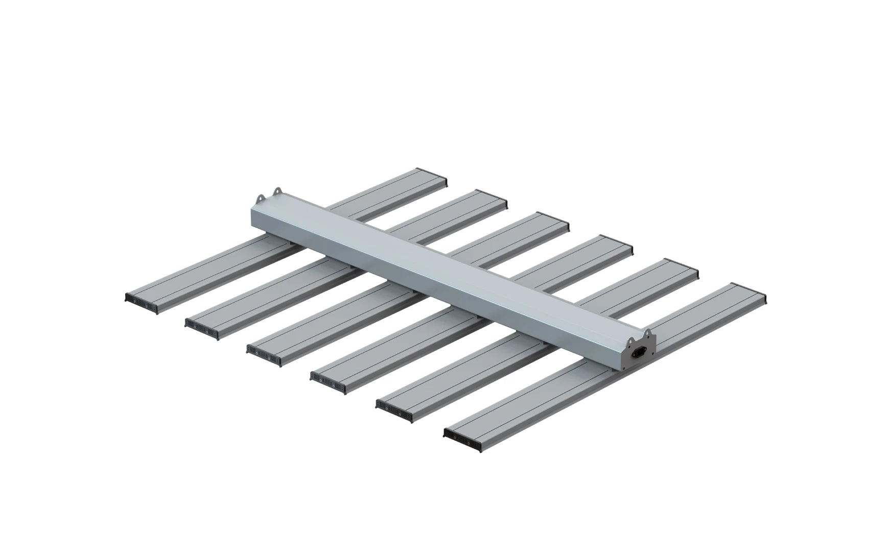 Five-channel adjustable spectrum LED fixture