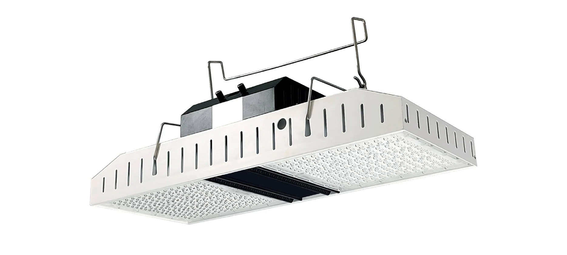 Compact greenhouse canopy LED fixture